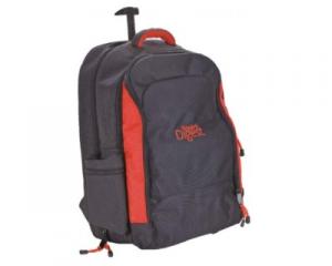 Nylon Backpack with Trolly