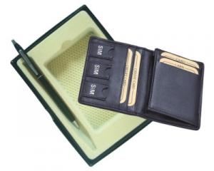 Card Holder and Pen